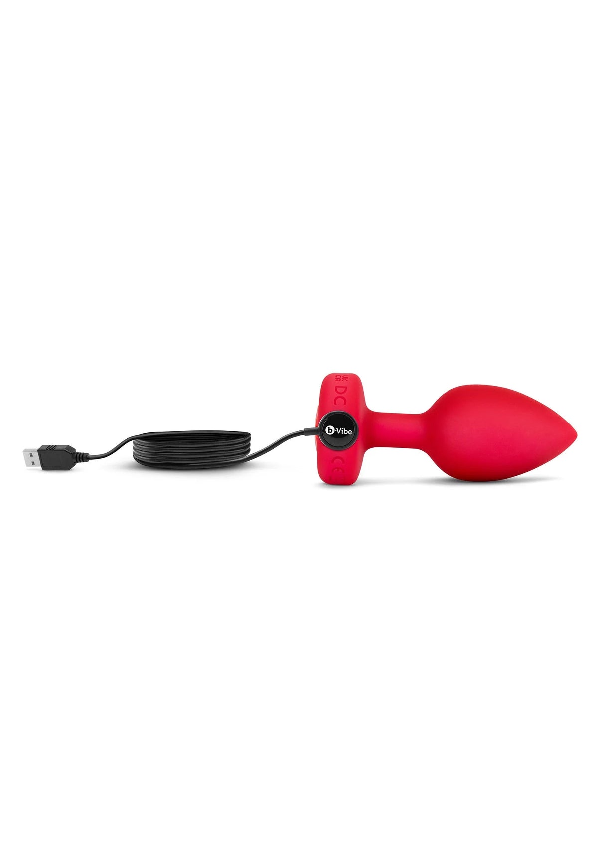Beste vandaag nog: Vibrating Heart Plug M/L by B - Vibe - bij Happytoys