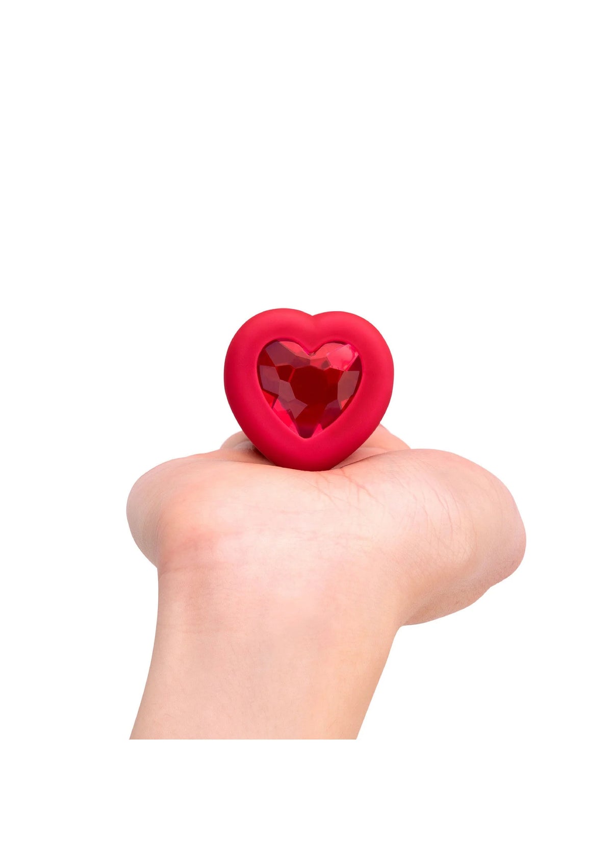 Beste vandaag nog: Vibrating Heart Plug M/L by B - Vibe - bij Happytoys