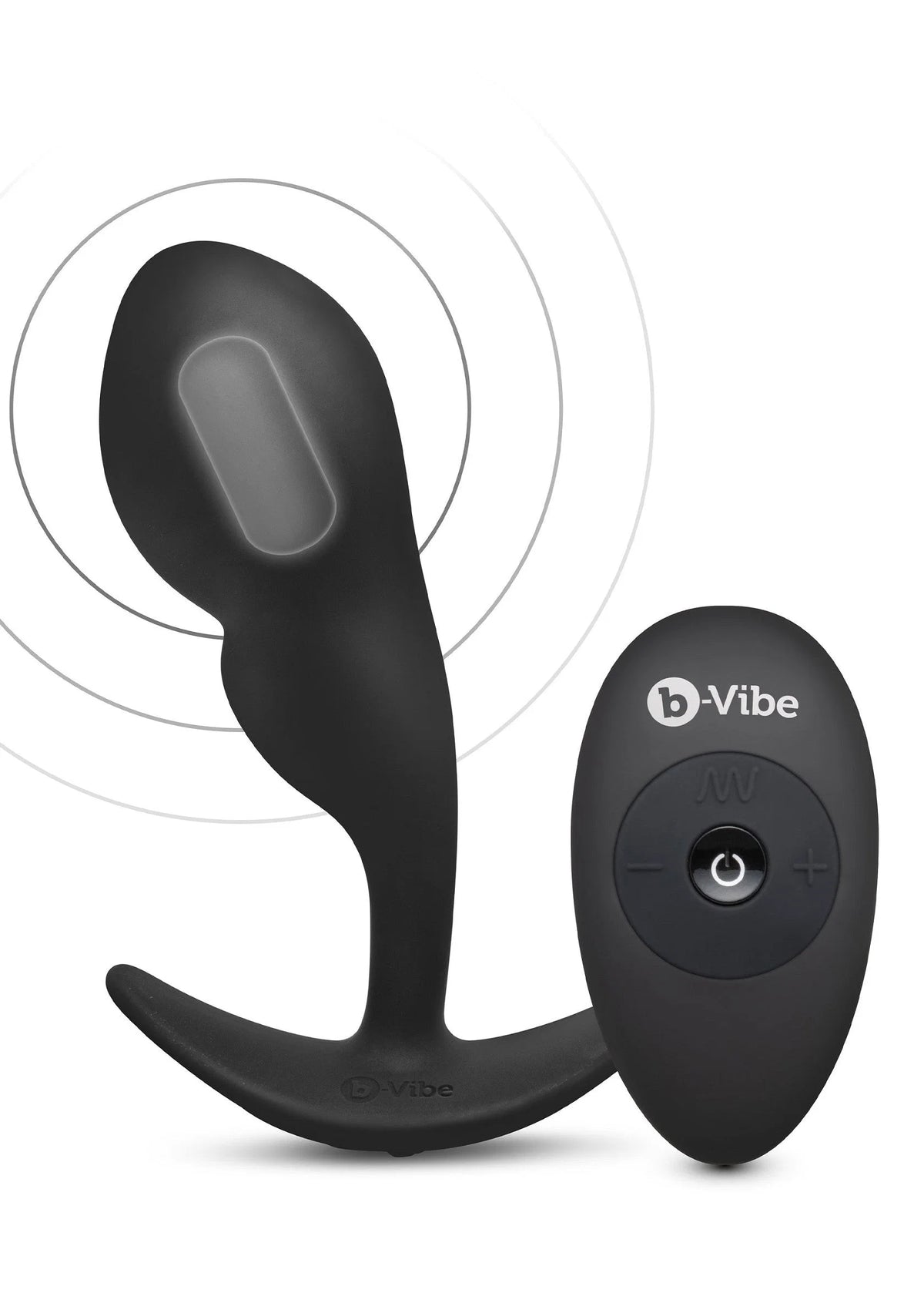 Beste vandaag nog: Remote Control P - Spot Snug Plug 145g by B - Vibe - bij Happytoys Sexshop: Toys for Feeling Happy & Easy 😊 - Default Title - 35466 - BLACK