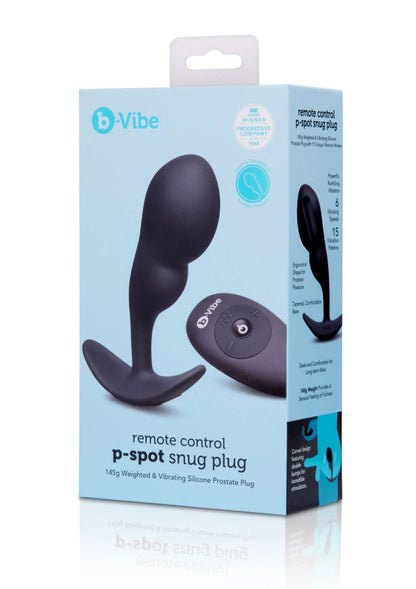 Beste vandaag nog: Remote Control P - Spot Snug Plug 145g by B - Vibe - bij Happytoys Sexshop: Toys for Feeling Happy & Easy 😊
