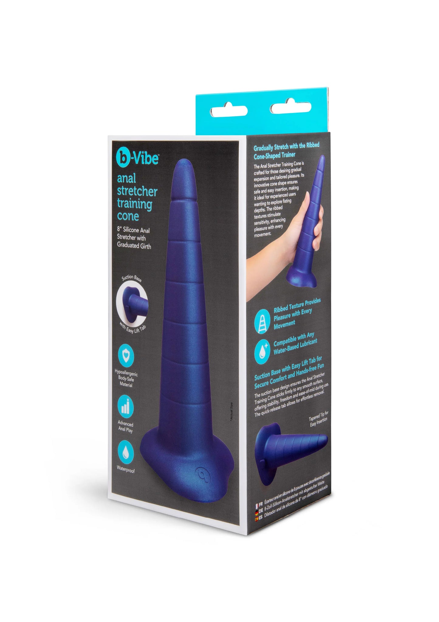 Beste vandaag nog: Anal Stretcher Training Cone by B - Vibe - bij Happytoys Sexshop: online sex shop for Feeling Happy & Easy 😊
