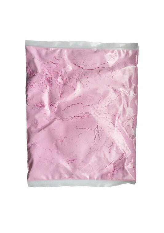 Roze 3D-gel navulzak met vlakke voorkant