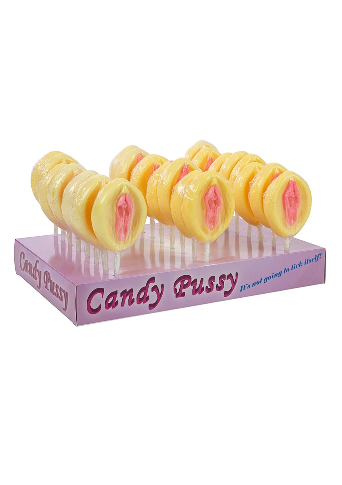 Bestel: Candy Pussy Lollipop 24 pcs - bij Happytoys: de erotische sex webshop | liever Happy dan Easy ⭐⭐⭐⭐⭐