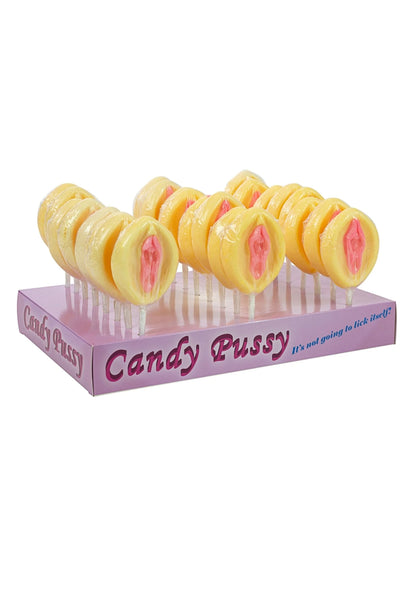 Bestel: Candy Pussy Lollipop 24 pcs - bij Happytoys: de erotische sex webshop | liever Happy dan Easy ⭐⭐⭐⭐⭐