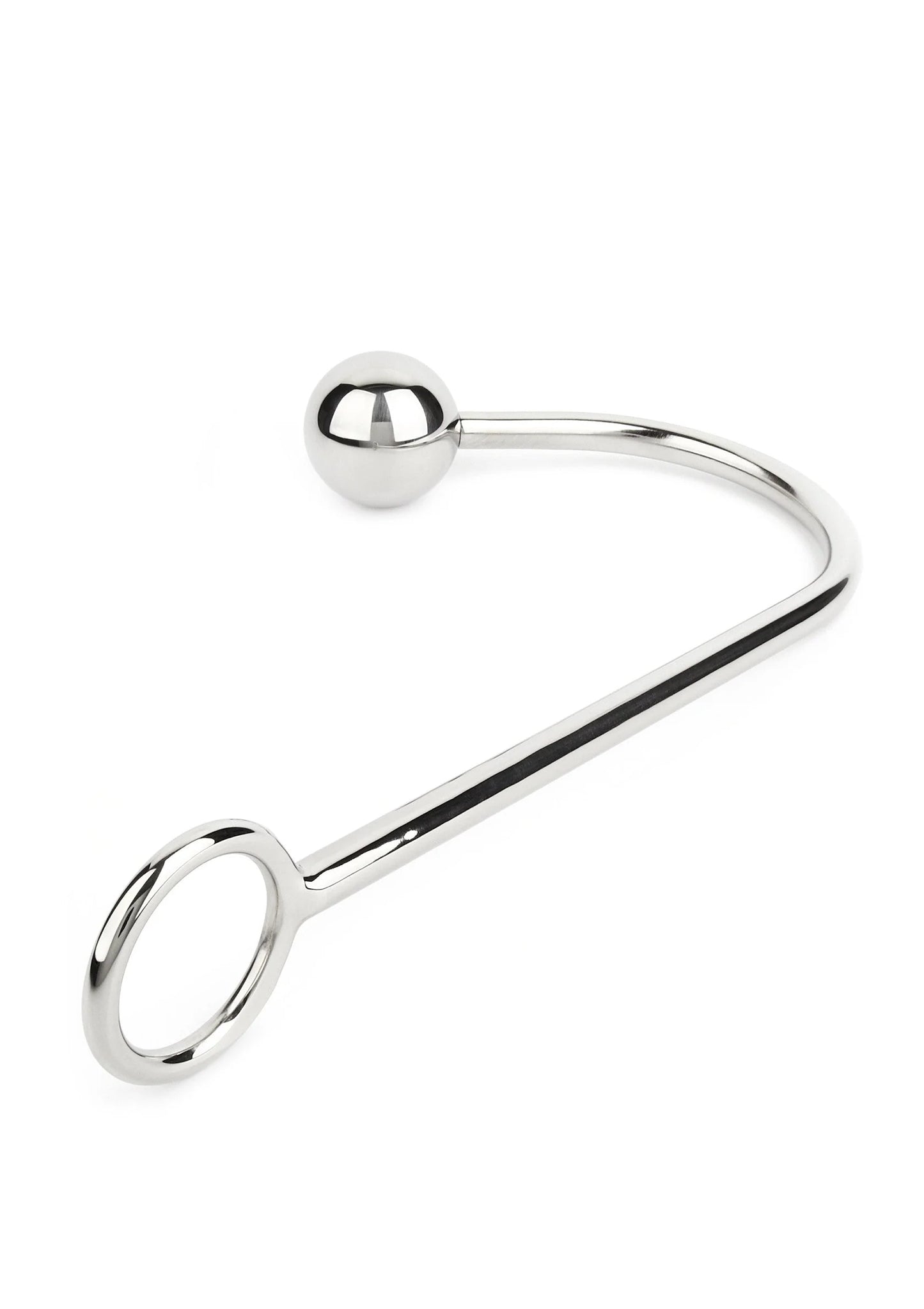 Bondagehaak met kogelvormige sluiting en U-vormige ring