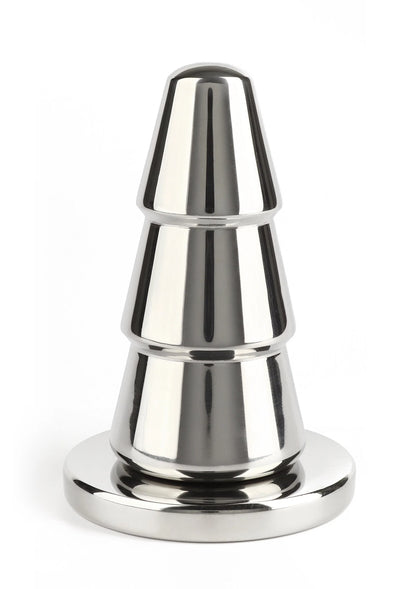 Beste vandaag nog: Mr. Steel Advanced Cone Butt Plug - bij Happytoys Sexshop: Toys for Feeling Happy & Easy 😊 - Default Title - 38152 - SILVER