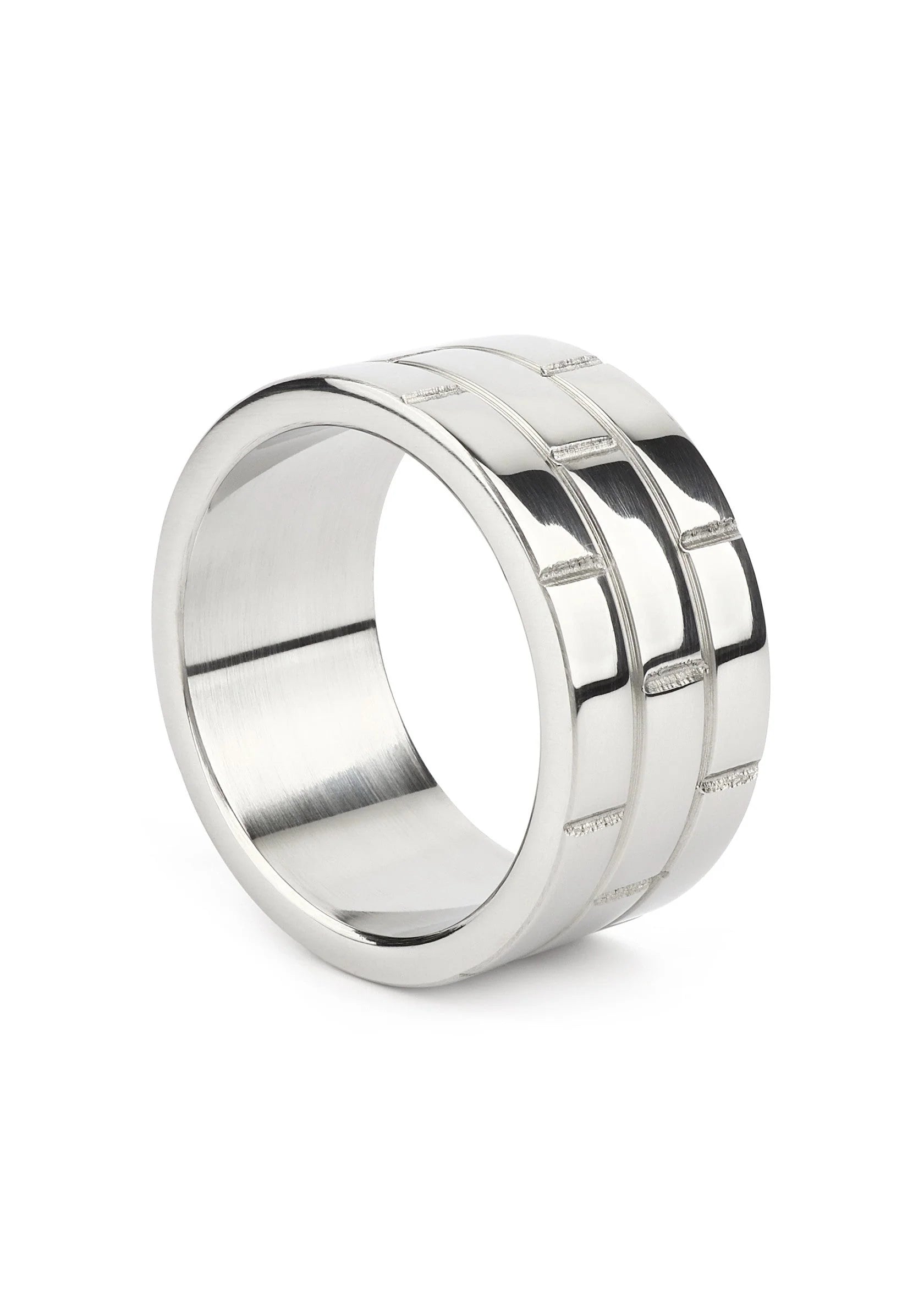 Beste vandaag nog: The Wall C - Ring 45mm by Mr. Steel - bij Happytoys Sexshop: Toys for Feeling Happy & Easy 😊 - Default Title - 38202 - SILVER