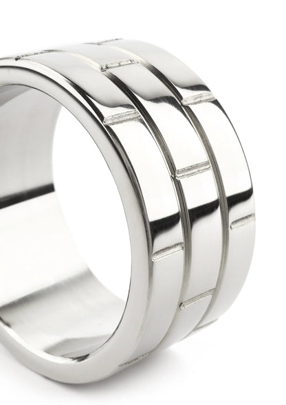 Beste vandaag nog: The Wall C - Ring 45mm by Mr. Steel - bij Happytoys Sexshop: Toys for Feeling Happy & Easy 😊