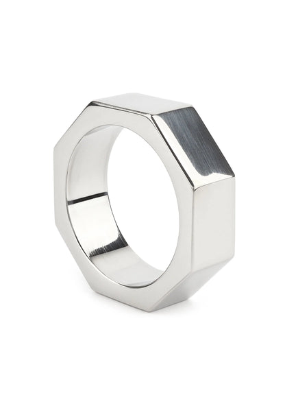 Beste vandaag nog: Nut C - Ring 40mm by Mr. Steel - bij Happytoys Sexshop: Toys for Feeling Happy & Easy 😊 - Default Title - 38205 - SILVER