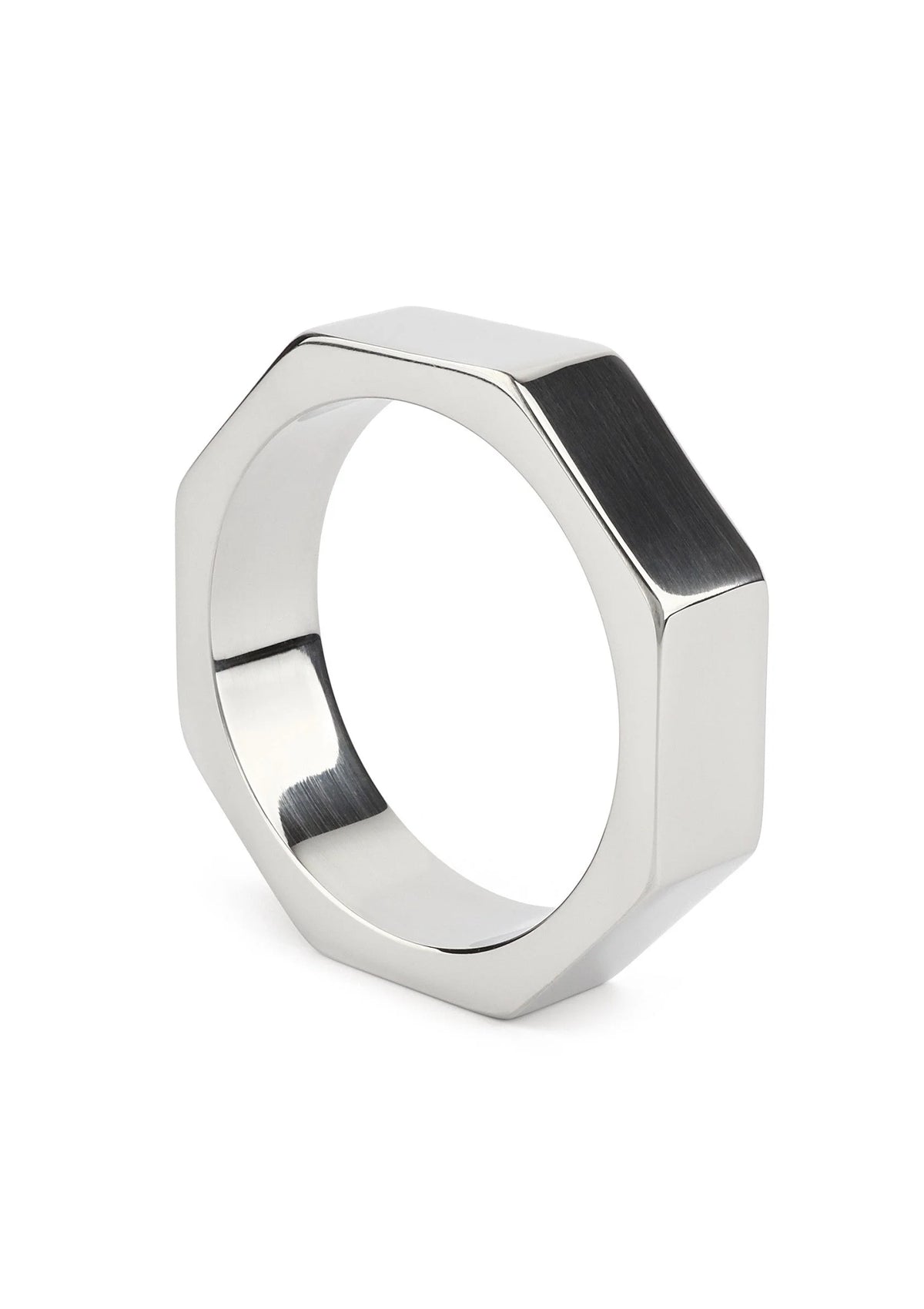 Beste vandaag nog: Nut C - Ring 50mm by Mr. Steel - bij Happytoys Sexshop: Toys for Feeling Happy & Easy 😊 - Default Title - 38207 - SILVER