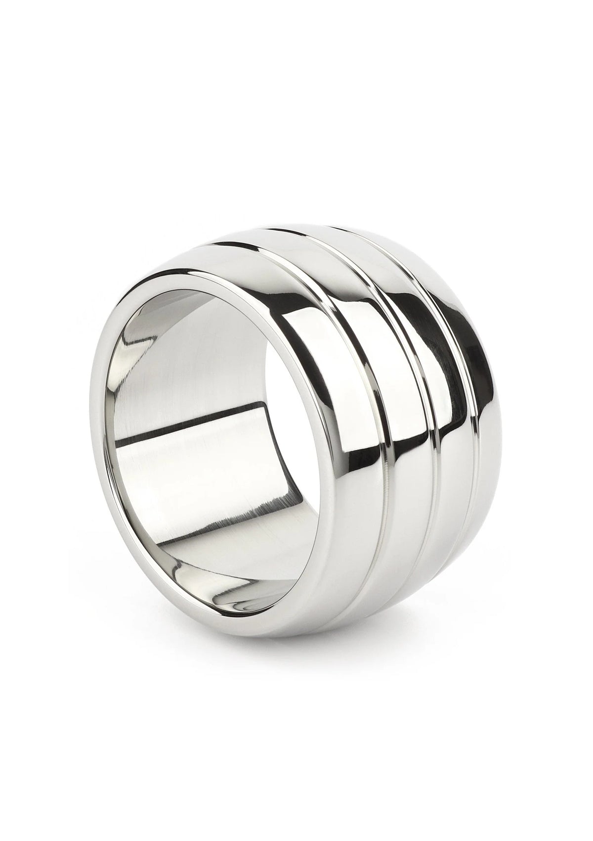 Beste vandaag nog: Oval Barrel C - Ring 40mm by Mr. Steel - bij Happytoys Sexshop: Toys for Feeling Happy & Easy 😊 - Default Title - 38209 - SILVER