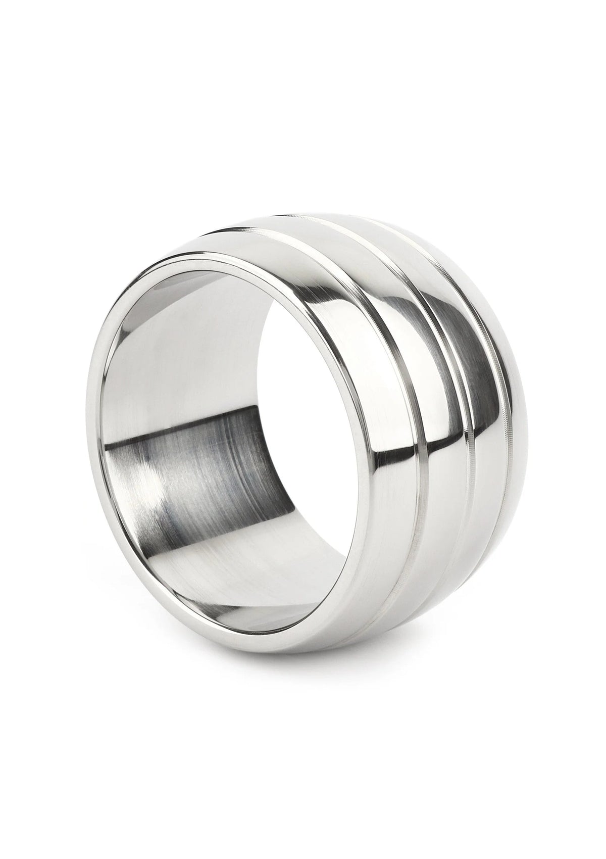 Beste vandaag nog: Oval Barrel C - Ring 45mm by Mr Steel - bij Happytoys Sexshop: Toys for Feeling Happy & Easy 😊 - Default Title - 38210 - SILVER
