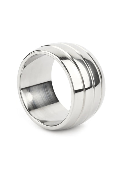 Beste vandaag nog: Oval Barrel C - Ring 45mm by Mr Steel - bij Happytoys Sexshop: Toys for Feeling Happy & Easy 😊 - Default Title - 38210 - SILVER