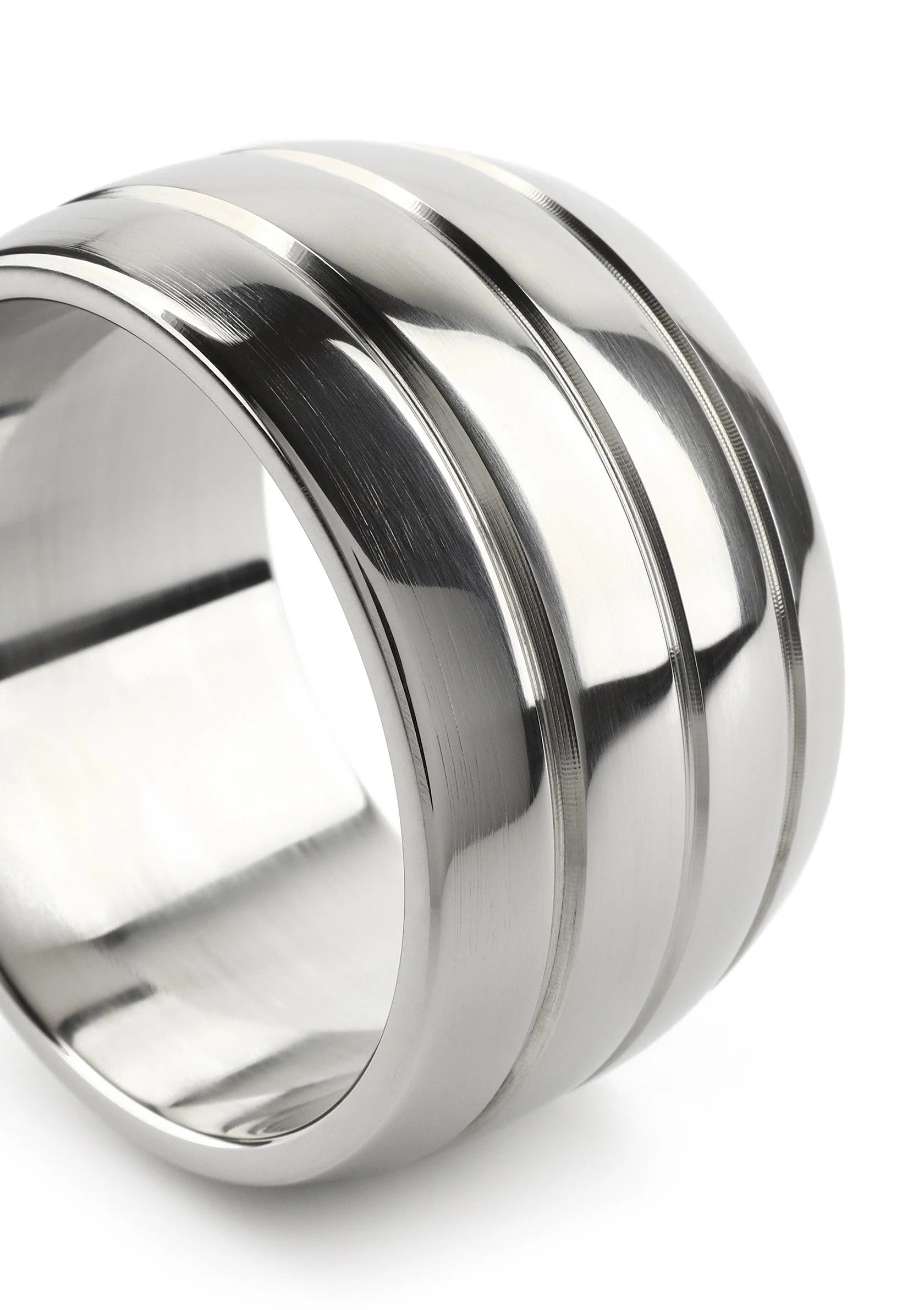 Beste vandaag nog: Oval Barrel C - Ring 45mm by Mr Steel - bij Happytoys Sexshop: Toys for Feeling Happy & Easy 😊