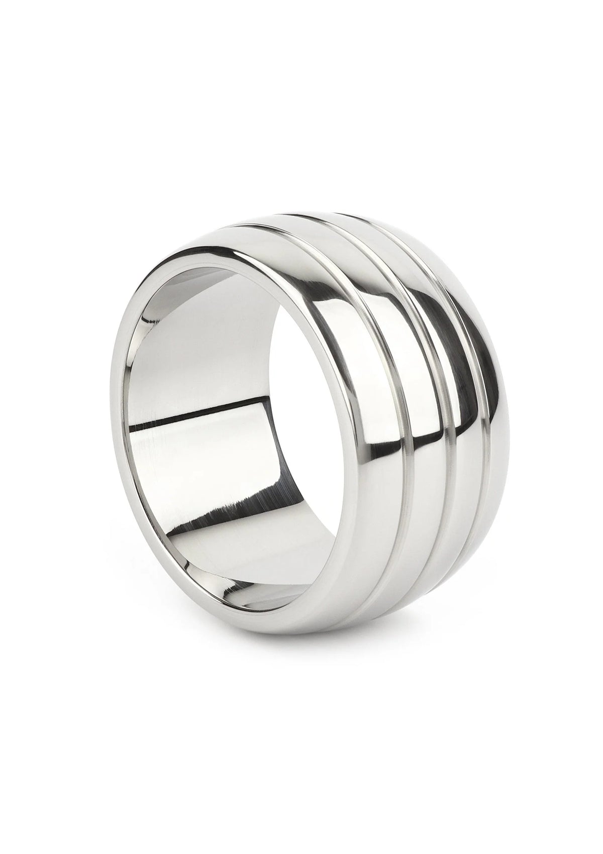Beste vandaag nog: Oval Barrel C - Ring 50mm by Mr. Steel - bij Happytoys Sexshop: Toys for Feeling Happy & Easy 😊 - Default Title - 38211 - SILVER