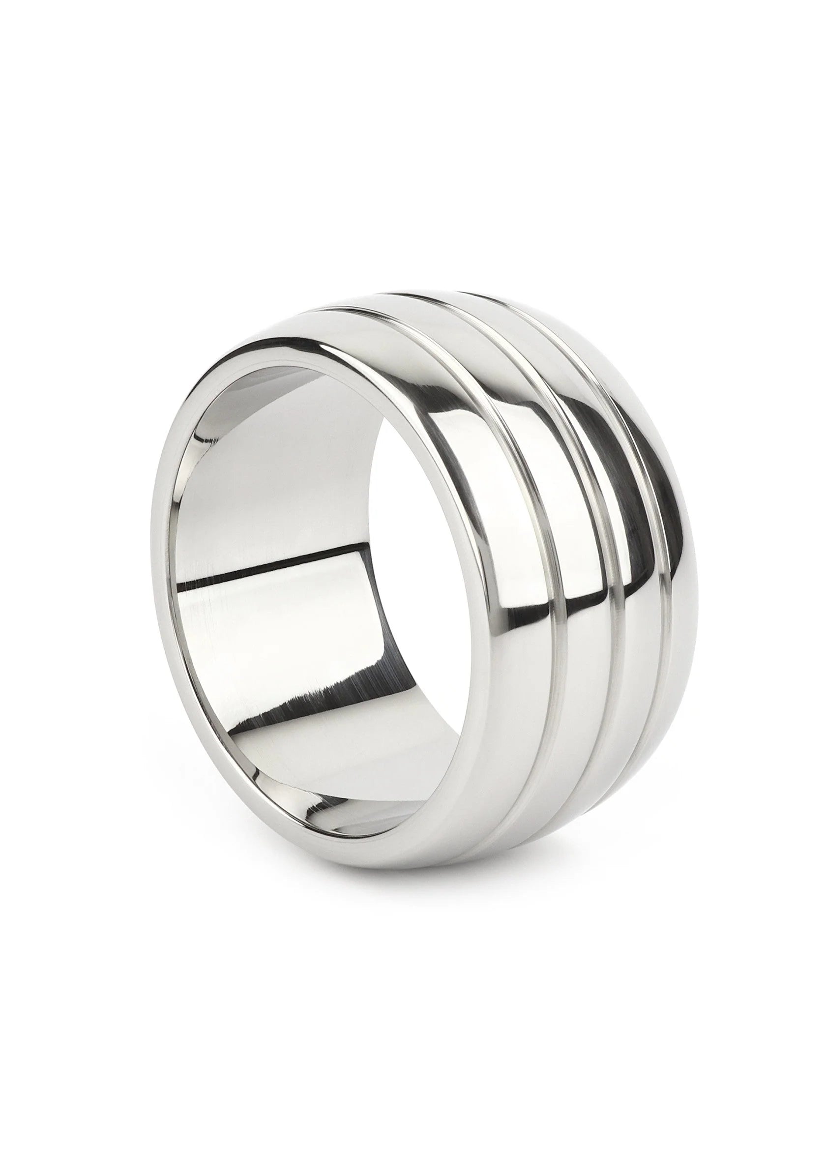 Beste vandaag nog: Oval Barrel C - Ring 50mm by Mr. Steel - bij Happytoys Sexshop: Toys for Feeling Happy & Easy 😊 - Default Title - 38211 - SILVER