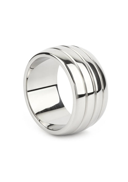 Beste vandaag nog: Oval Barrel C - Ring 50mm by Mr. Steel - bij Happytoys Sexshop: Toys for Feeling Happy & Easy 😊 - Default Title - 38211 - SILVER