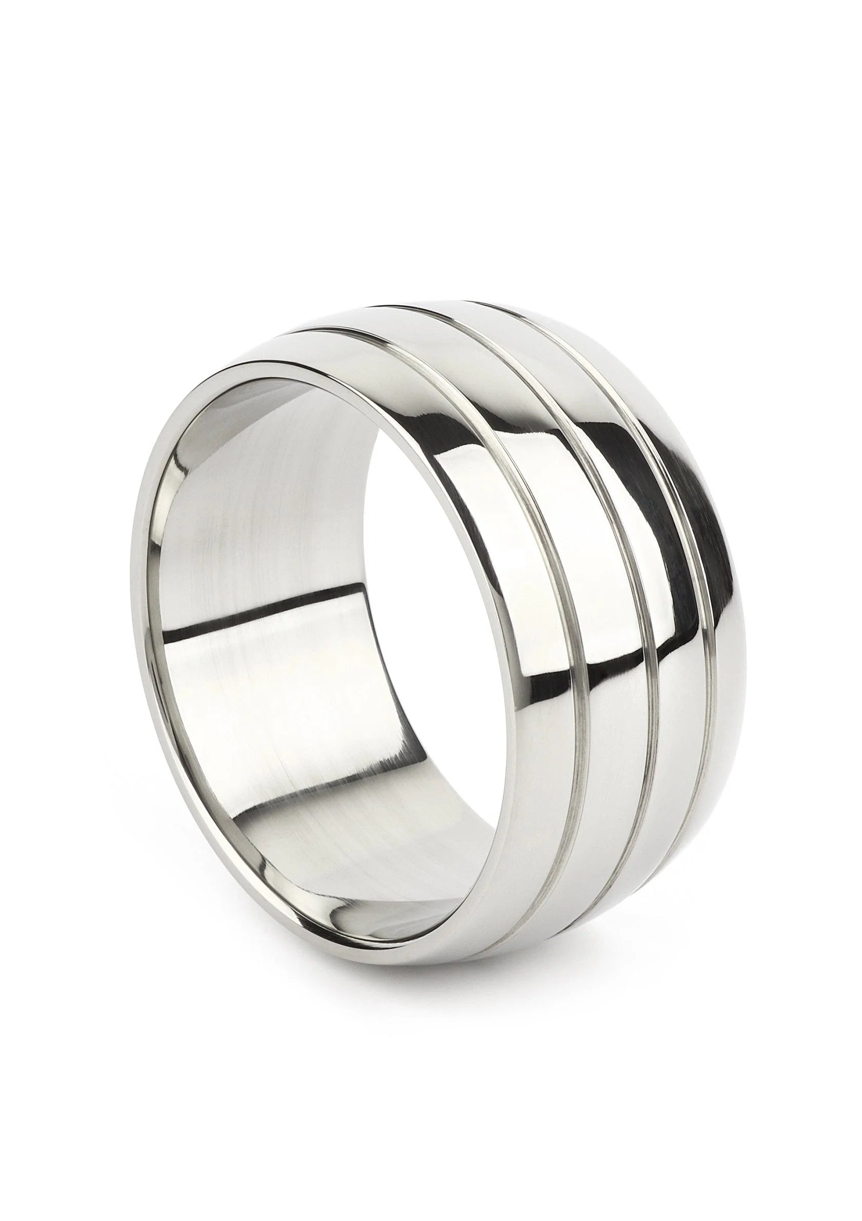 Beste vandaag nog: Oval Barrel C - Ring 55mm by Mr. Steel - bij Happytoys Sexshop: Toys for Feeling Happy & Easy 😊 - Default Title - 38212 - SILVER