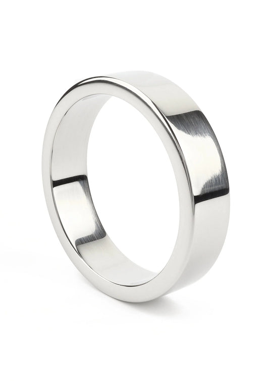 Beste vandaag nog: Wide Band C - Ring 55mm - bij Happytoys Sexshop: online sex shop for Feeling Happy & Easy 😊 - Default Title - 38232 - SILVER