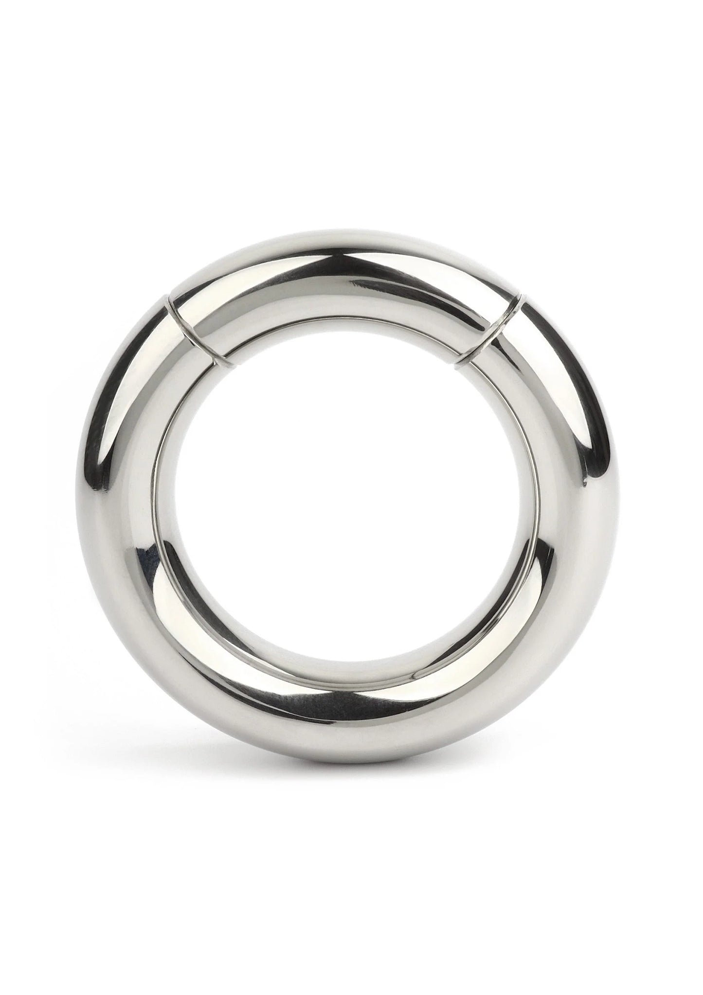 Beste vandaag nog: Click Klak DoNut C - Ring 50mm by Mr. Steel - bij Happytoys Sexshop: online sex shop for Feeling Happy & Easy 😊 - Default Title - 38238 - SILVER