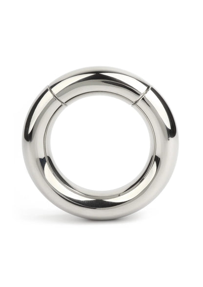 Beste vandaag nog: Click Klak DoNut C - Ring 50mm by Mr. Steel - bij Happytoys Sexshop: online sex shop for Feeling Happy & Easy 😊 - Default Title - 38238 - SILVER