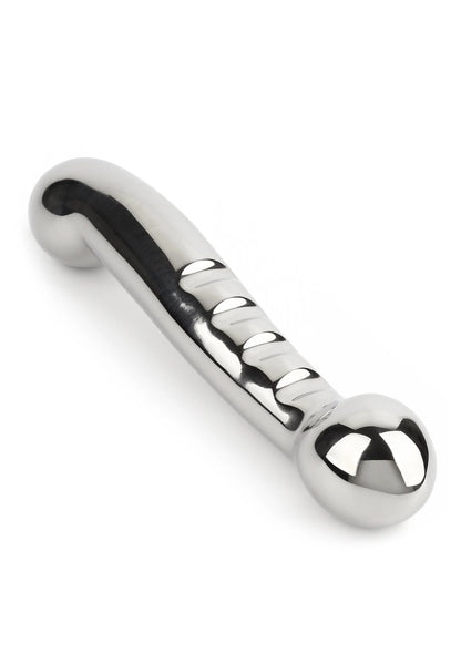 Bestel: Elegant Eleven Dildo 17,5cm by Mr. Steel - bij Happytoys: de erotische sex webshop | liever Happy dan Easy ⭐⭐⭐⭐⭐ - Default Title - 38313 - SILVER