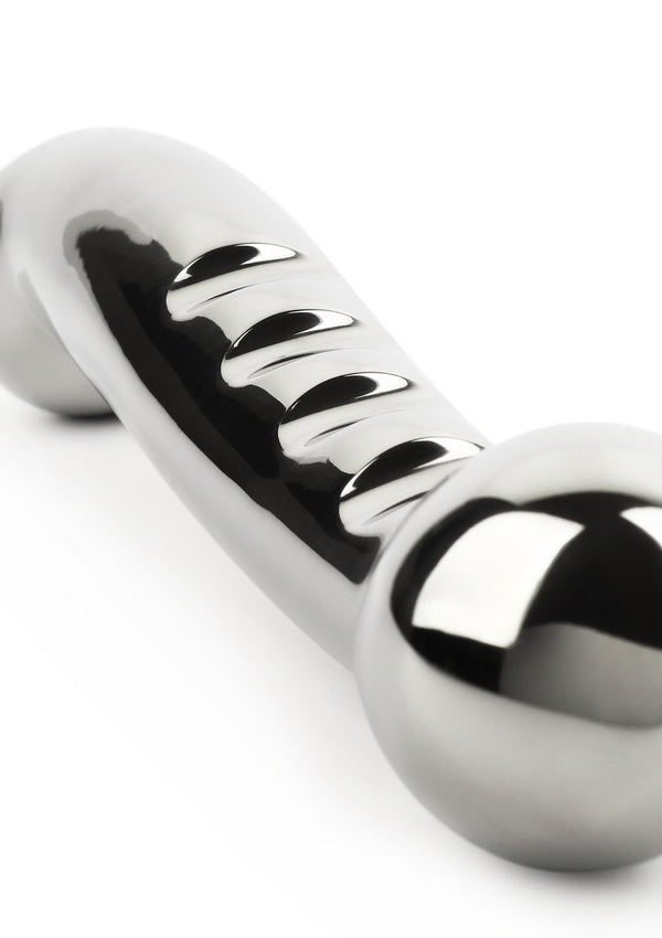 Bestel: Elegant Eleven Dildo 17,5cm by Mr. Steel - bij Happytoys: de erotische sex webshop | liever Happy dan Easy ⭐⭐⭐⭐⭐