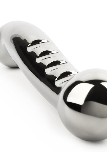 Bestel: Elegant Eleven Dildo 17,5cm by Mr. Steel - bij Happytoys: de erotische sex webshop | liever Happy dan Easy ⭐⭐⭐⭐⭐