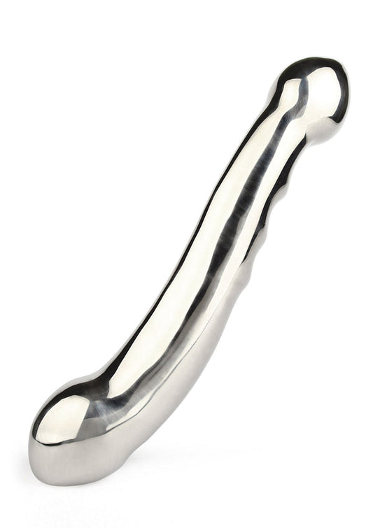 Beste vandaag nog: Elegant Eleven Dildo 28cm by Mr Steel - bij Happytoys Sexshop: online sex shop for Feeling Happy & Easy 😊 - Default Title - 38314 - SILVER
