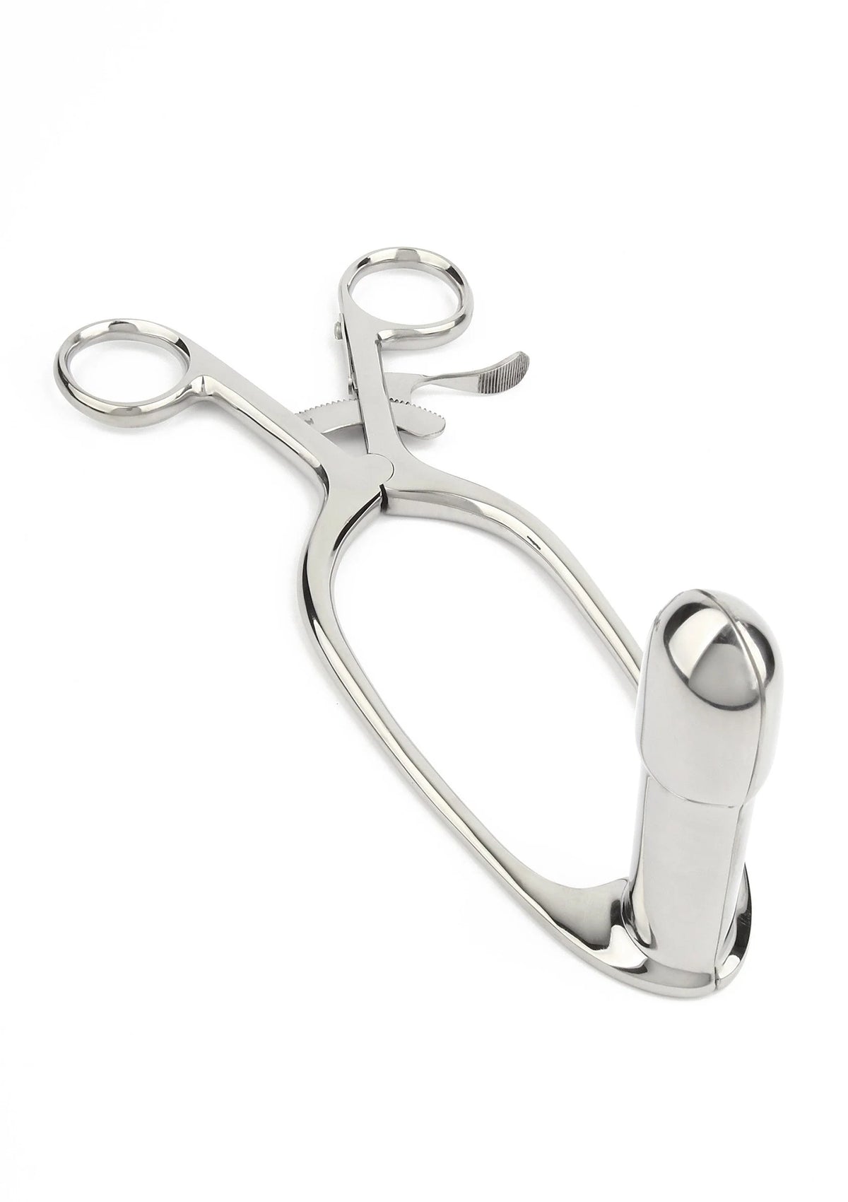 Beste vandaag nog: Barr Rectal Speculum Large by Mr. Steel - bij Happytoys Sexshop: Toys for Feeling Happy & Easy 😊 - Default Title - 38361 - SILVER