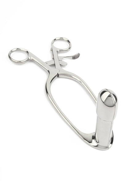 Beste vandaag nog: Barr Rectal Speculum Large by Mr. Steel - bij Happytoys Sexshop: Toys for Feeling Happy & Easy 😊 - Default Title - 38361 - SILVER