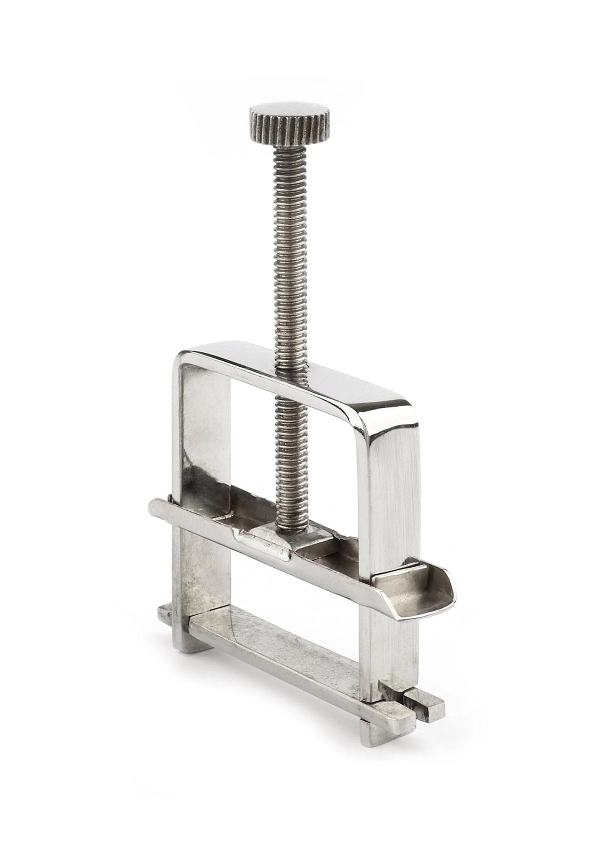 Beste vandaag nog: Nipple Vise by Mr. Steel - bij Happytoys Sexshop: Toys for Feeling Happy & Easy 😊 - Default Title - 38404 - SILVER