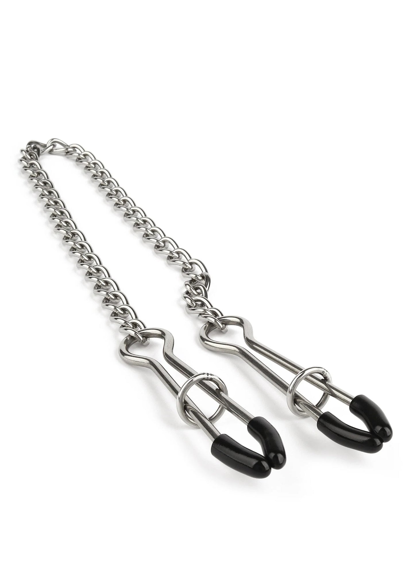 Bestel: Tweezer Nipple Clamps - bij Happytoys: de erotische sex webshop | liever Happy dan Easy ⭐⭐⭐⭐⭐ - Default Title - 38406 - SILVER