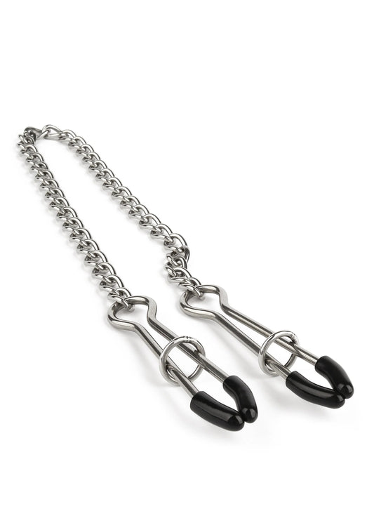 Bestel: Tweezer Nipple Clamps - bij Happytoys: de erotische sex webshop | liever Happy dan Easy ⭐⭐⭐⭐⭐ - Default Title - 38406 - SILVER
