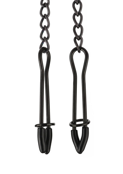 Bestel: Tweezer Nipple Clamps Black - bij Happytoys: de erotische sex webshop | liever Happy dan Easy ⭐⭐⭐⭐⭐