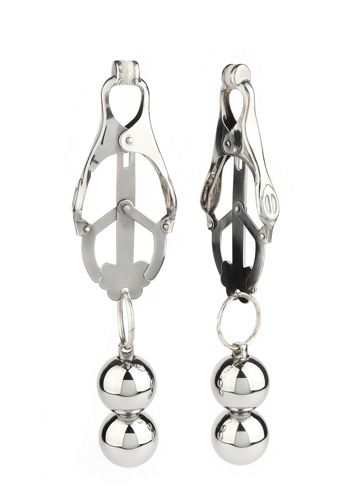 Beste vandaag nog: Clover Nipple Clamps Weight by Mr. Steel - bij Happytoys Sexshop: online sex shop for Feeling Happy & Easy 😊