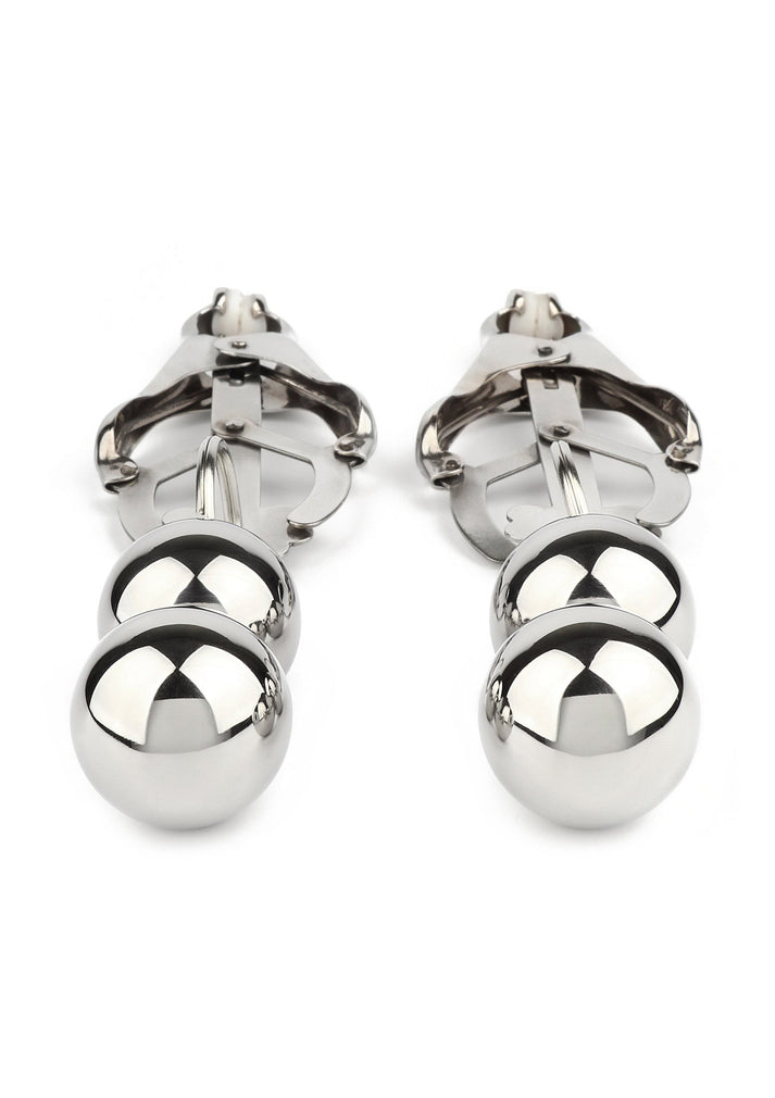 Beste vandaag nog: Clover Nipple Clamps Weight by Mr. Steel - bij Happytoys Sexshop: online sex shop for Feeling Happy & Easy 😊