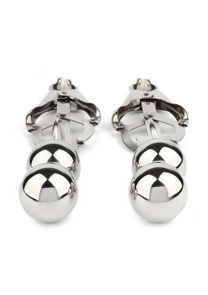 Beste vandaag nog: Clover Nipple Clamps Weight by Mr. Steel - bij Happytoys Sexshop: online sex shop for Feeling Happy & Easy 😊