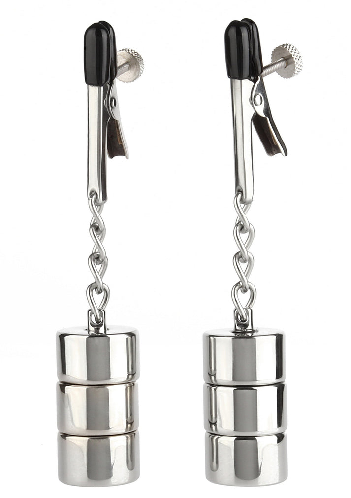 Beste vandaag nog: Aligator Nipple Clamps Weights by Mr. Steel - bij Happytoys Sexshop: online sex shop for Feeling Happy & Easy 😊