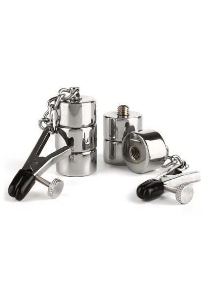 Beste vandaag nog: Aligator Nipple Clamps Weights by Mr. Steel - bij Happytoys Sexshop: online sex shop for Feeling Happy & Easy 😊