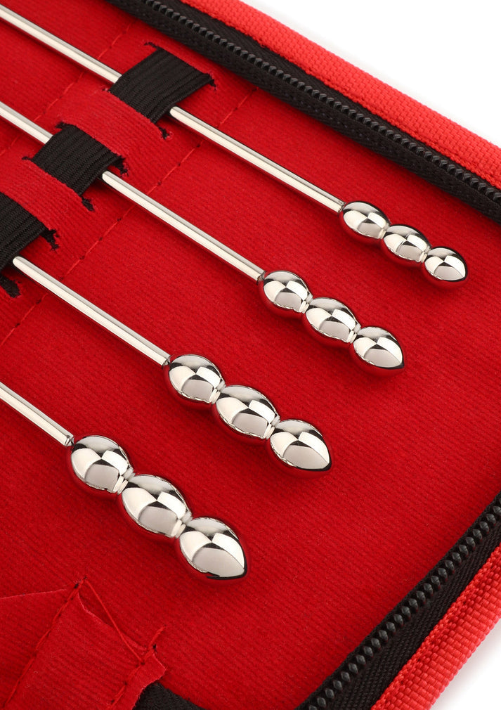 Beste vandaag nog: Rosebud Urethral Dillators Sounds 8 pcs by Mr. Steel - bij Happytoys Sexshop: online sex shop for Feeling Happy & Easy 😊