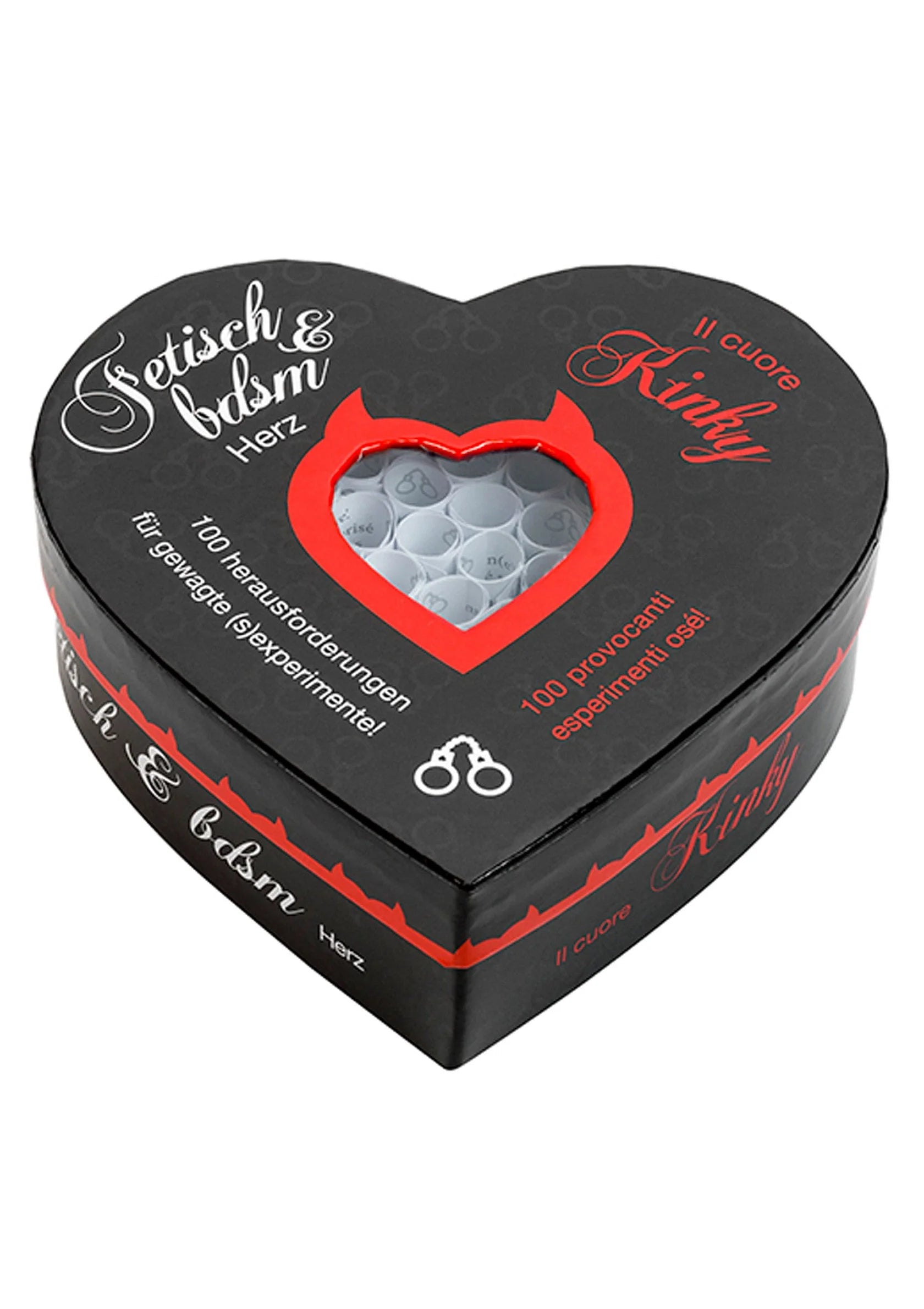 Bestel: Herz/Cuore Kinky DE/IT - bij Happytoys: de erotische sex webshop | liever Happy dan Easy ⭐⭐⭐⭐⭐