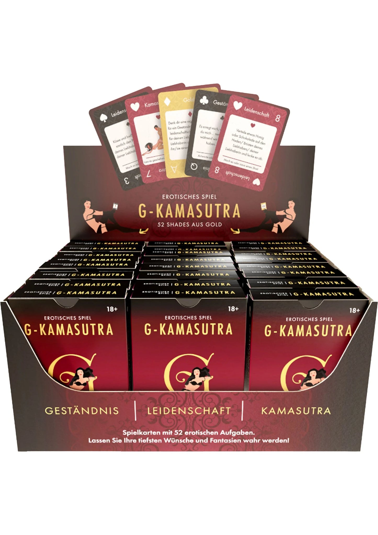 Beste vandaag nog: G Kamasutra cards 24 pcs ENG/FR/DE - bij Happytoys Sexshop: online sex shop for Feeling Happy & Easy 😊