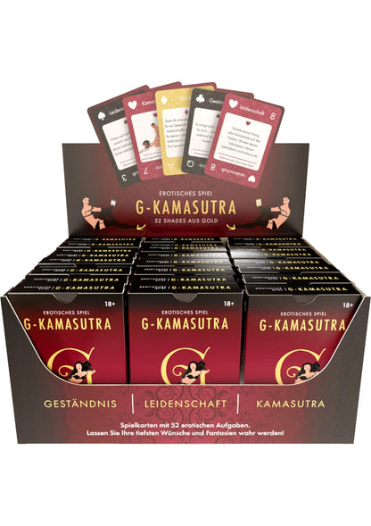 Beste vandaag nog: G Kamasutra cards 24 pcs ENG/FR/DE - bij Happytoys Sexshop: online sex shop for Feeling Happy & Easy 😊