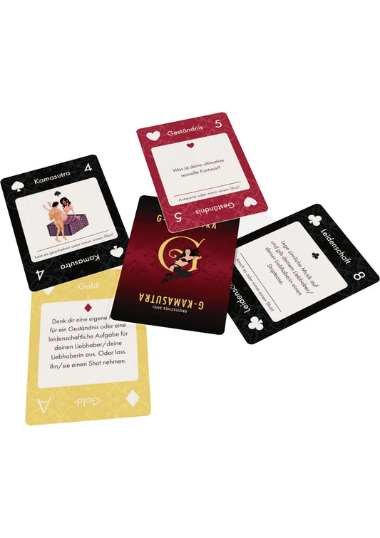 Beste vandaag nog: G Kamasutra cards 24 pcs ENG/FR/DE - bij Happytoys Sexshop: online sex shop for Feeling Happy & Easy 😊
