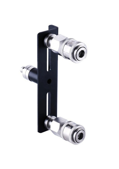 Beste vandaag nog: Double Quick Connector - bij Happytoys Sexshop: online sex shop for Feeling Happy & Easy 😊 - Default Title - 40013 - BLACK