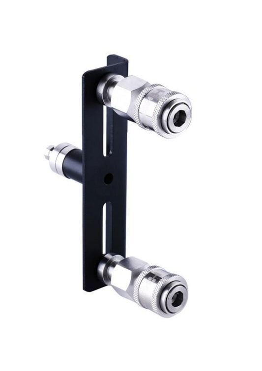 Beste vandaag nog: Double Quick Connector - bij Happytoys Sexshop: online sex shop for Feeling Happy & Easy 😊 - Default Title - 40013 - BLACK