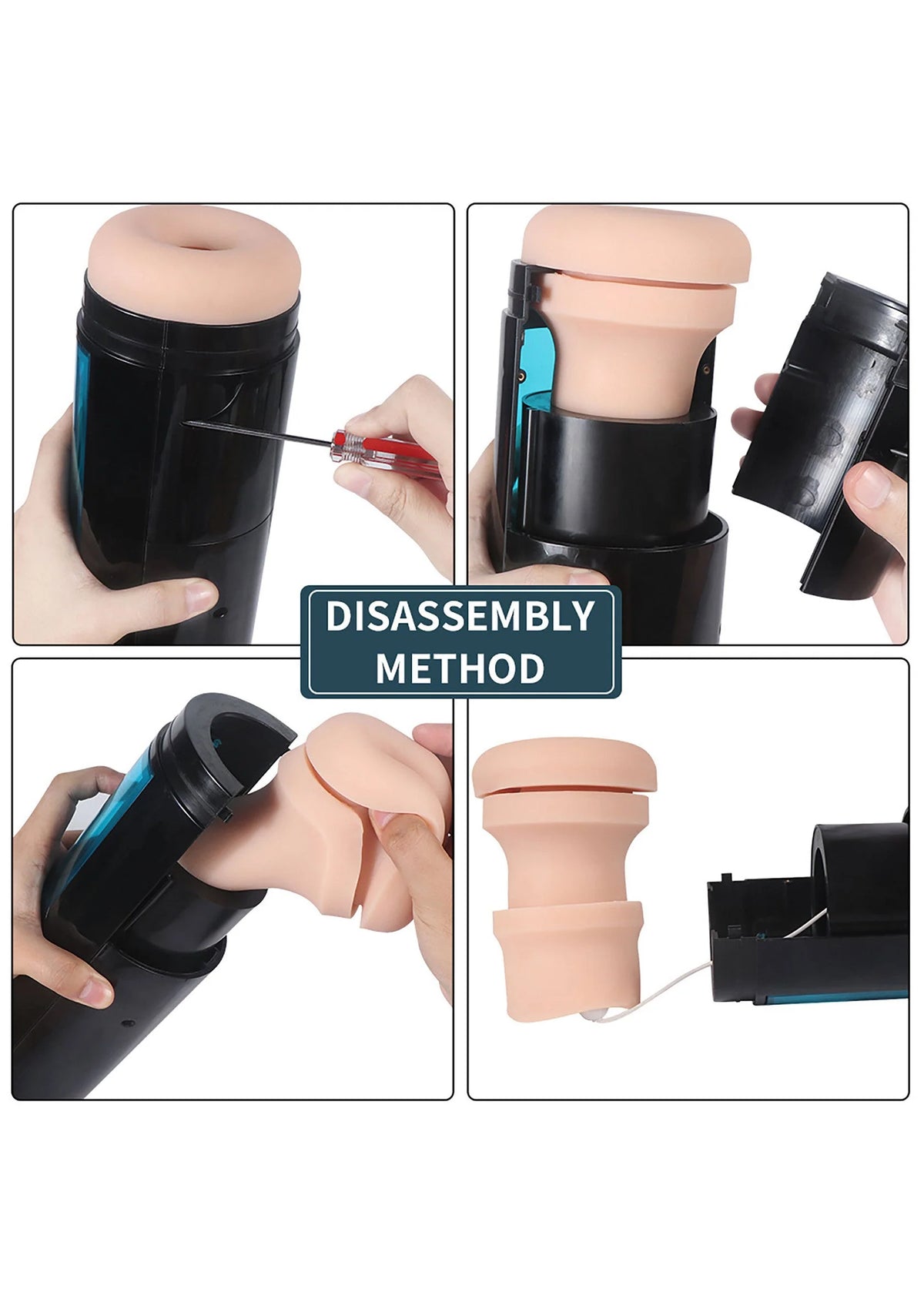 Beste vandaag nog: Hismith KlicLok Vibrating Stroker by HiSmith - bij Happytoys Sexshop: Toys for Feeling Happy & Easy 😊