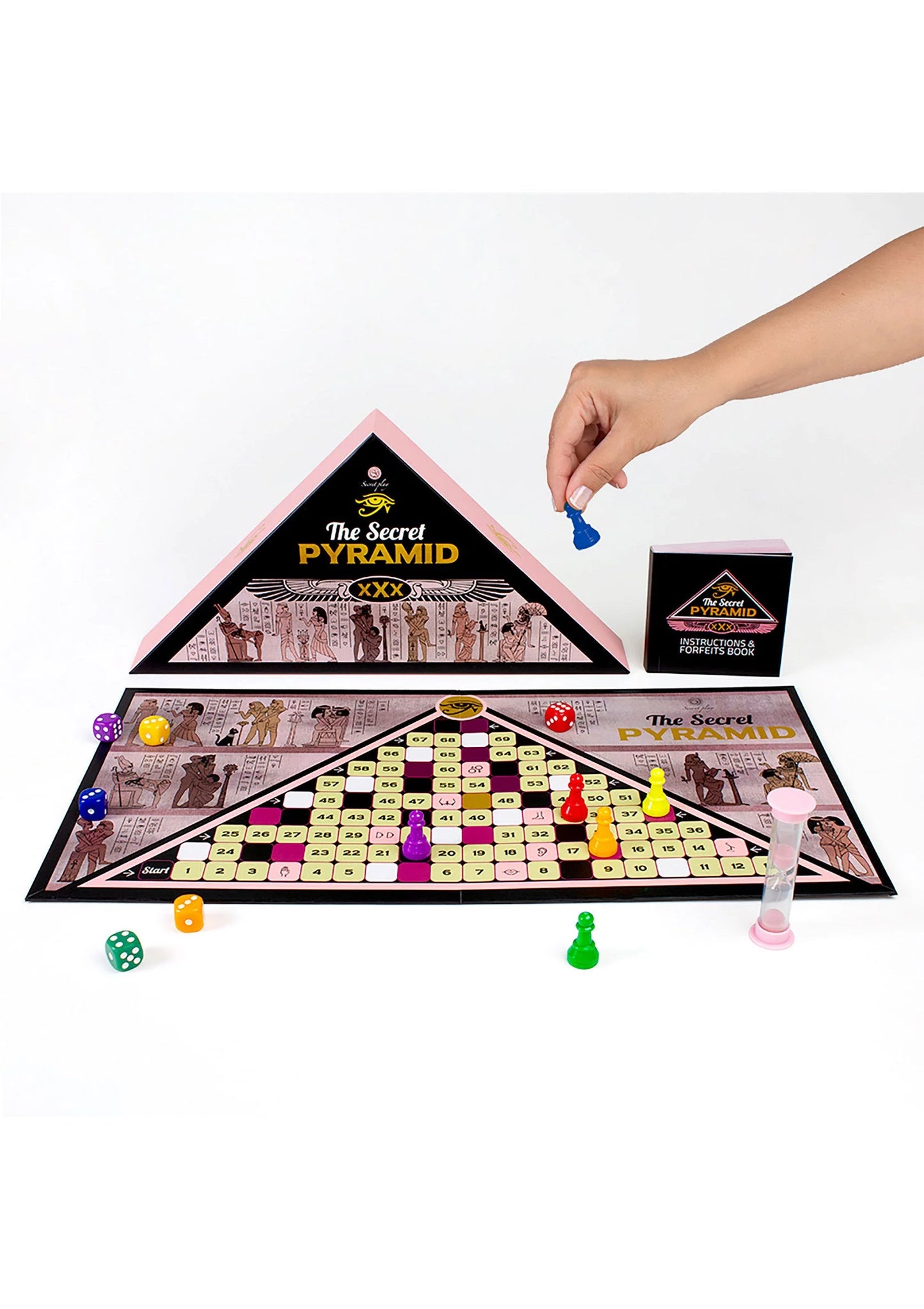 Bestel: The Secret Pyramid Game - bij Happytoys: de erotische sex webshop | liever Happy dan Easy ⭐⭐⭐⭐⭐