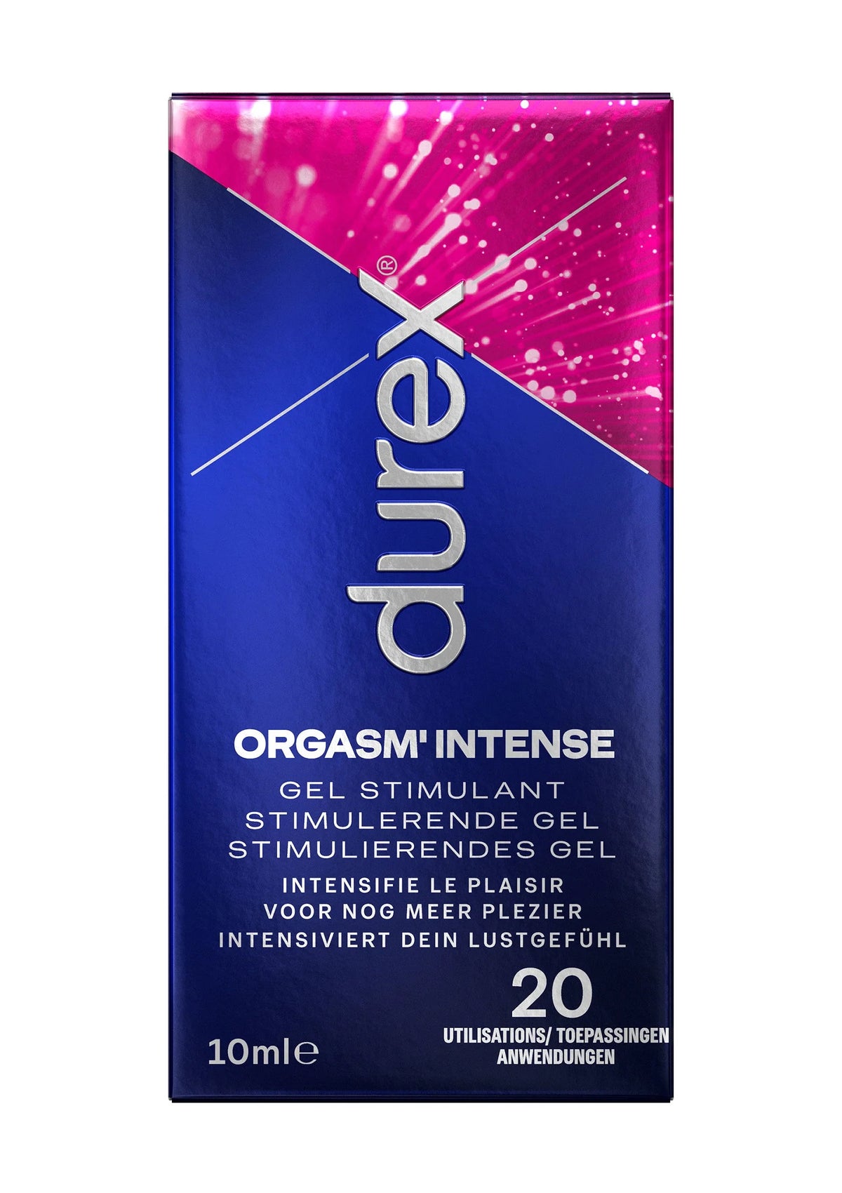 Bestel: Durex Orgasm Intense 1X NL/FR - bij Happytoys: de erotische sex webshop | liever Happy dan Easy ⭐⭐⭐⭐⭐